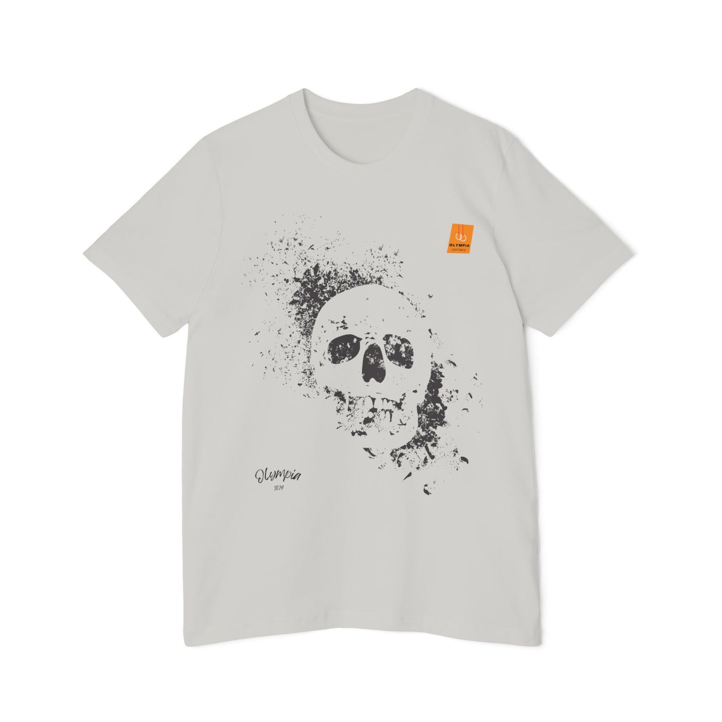 Skull USA-Made Unisex Short-Sleeve Jersey T-Shirt