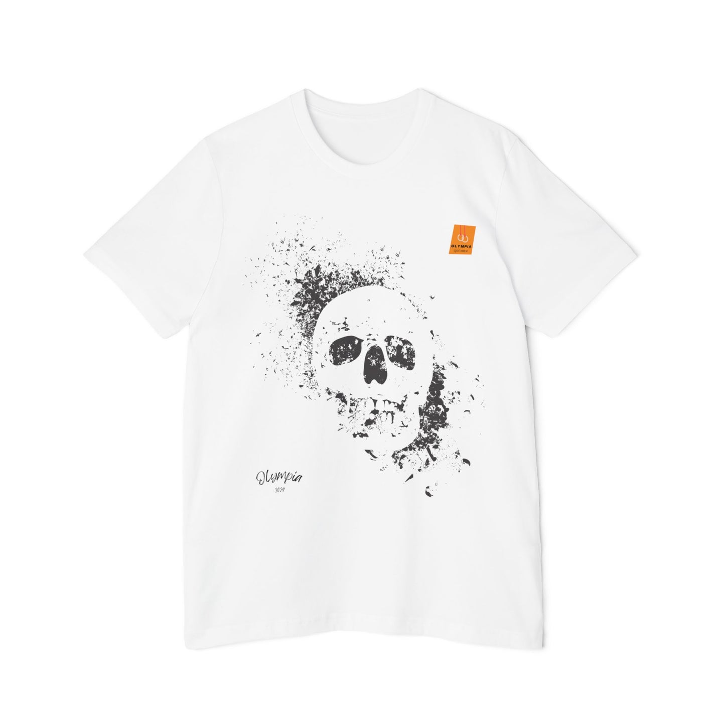 Skull USA-Made Unisex Short-Sleeve Jersey T-Shirt